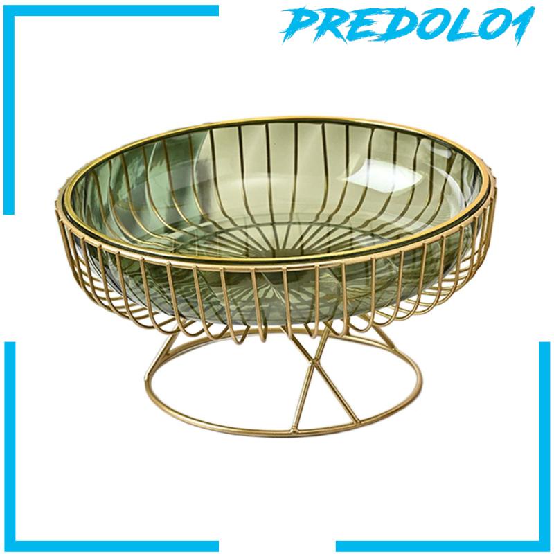 [Predolo1] Keranjang Buah Kawat Bahan Metal Penyimpanan Untuk Meja Dapur Dekorasi Pesta Outdoor