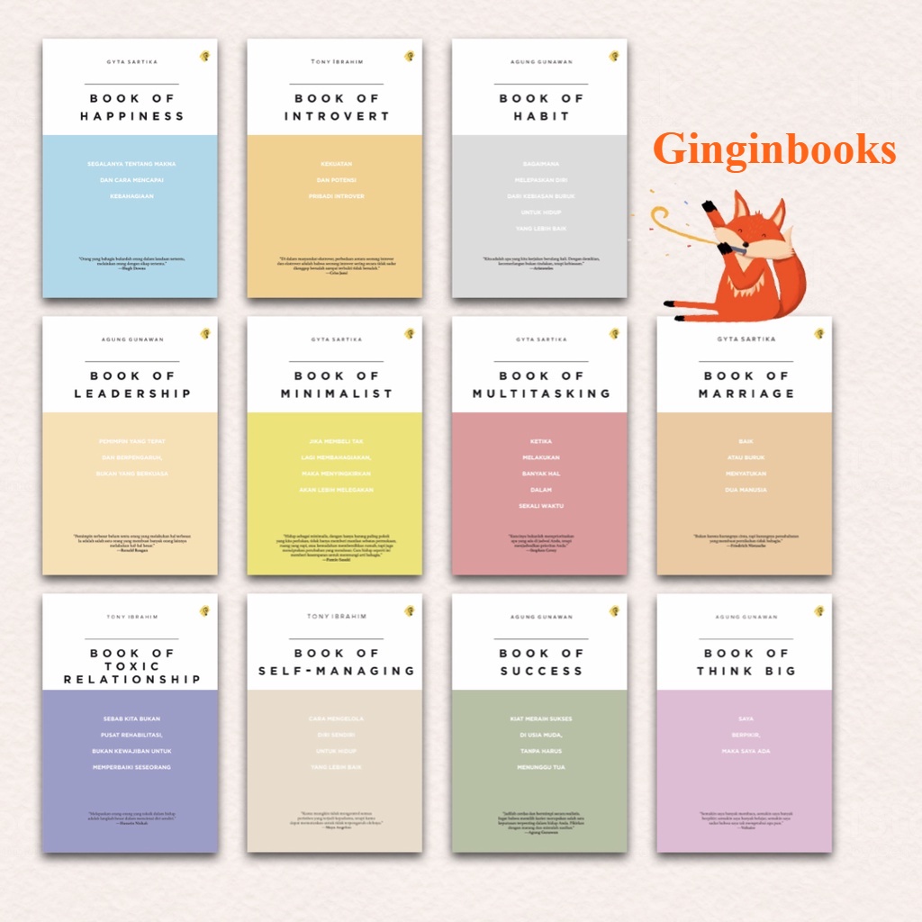 Serial BOOK OF LIFE - New Arrival Seri Buku Motivasi Bright Publisher