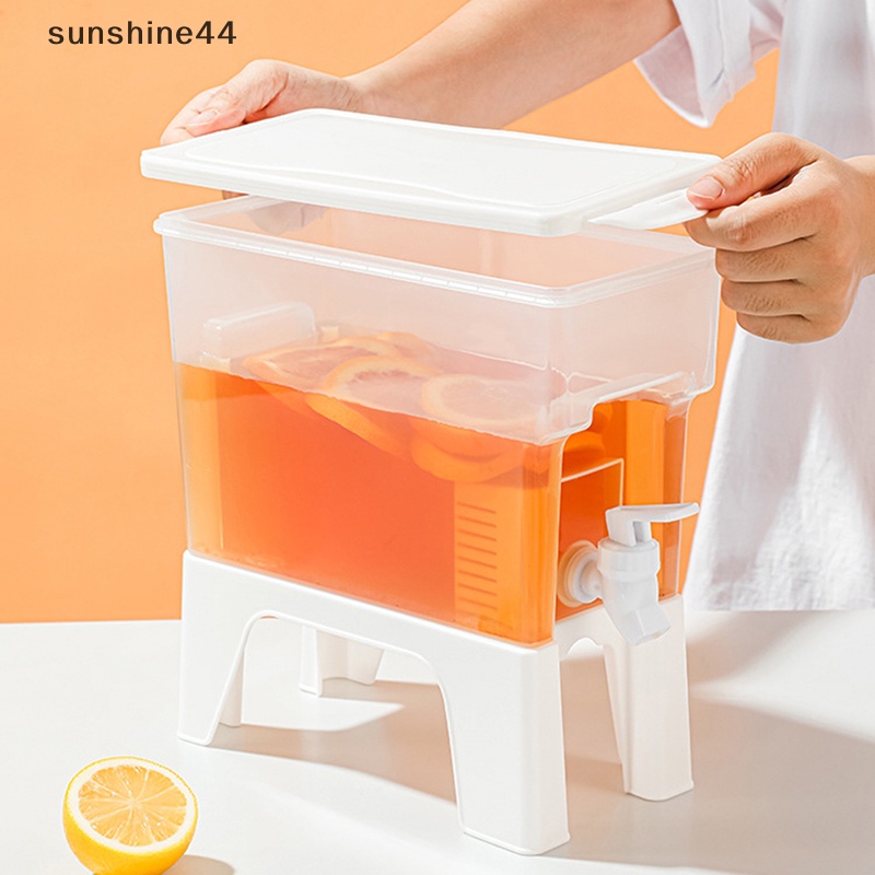 Sunshine 3.5L Cold Kettle Kulkas Dengan Kran Perlengkapan Minum Rumah Tangga Ember Air Dingin ID