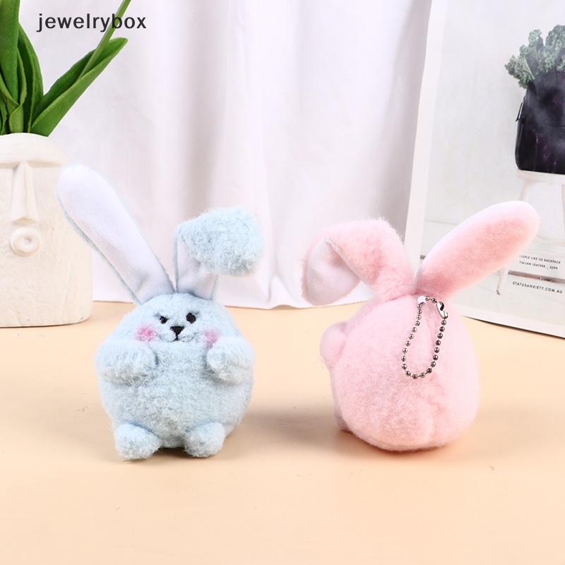[jewelrybox] Telinga Panjang Kelinci Boneka Plush Gantungan Kunci Liontin Tahun Kelinci2023 Butik Mainan