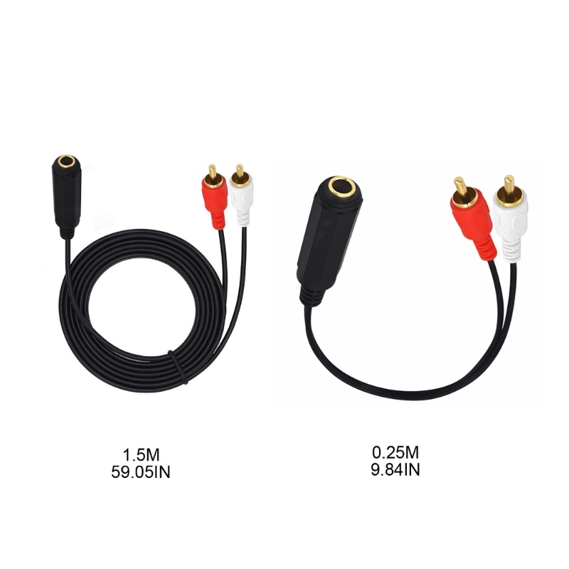 Kabel Adapter Vivi1 4 Female to 2RCA Kabel Sambung RCA Pengganti Kabel Extension