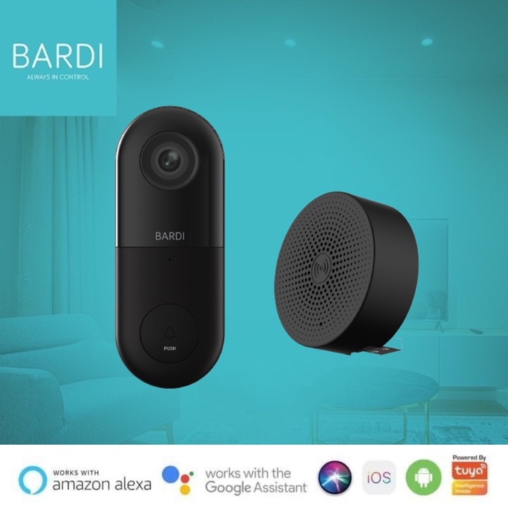 BARDI Smart Door Bell Camera Wireless With Chime