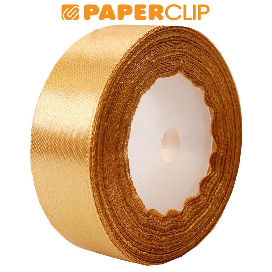 

PITA KADO 1 INCH SATIN 31 BROWN/GOLD