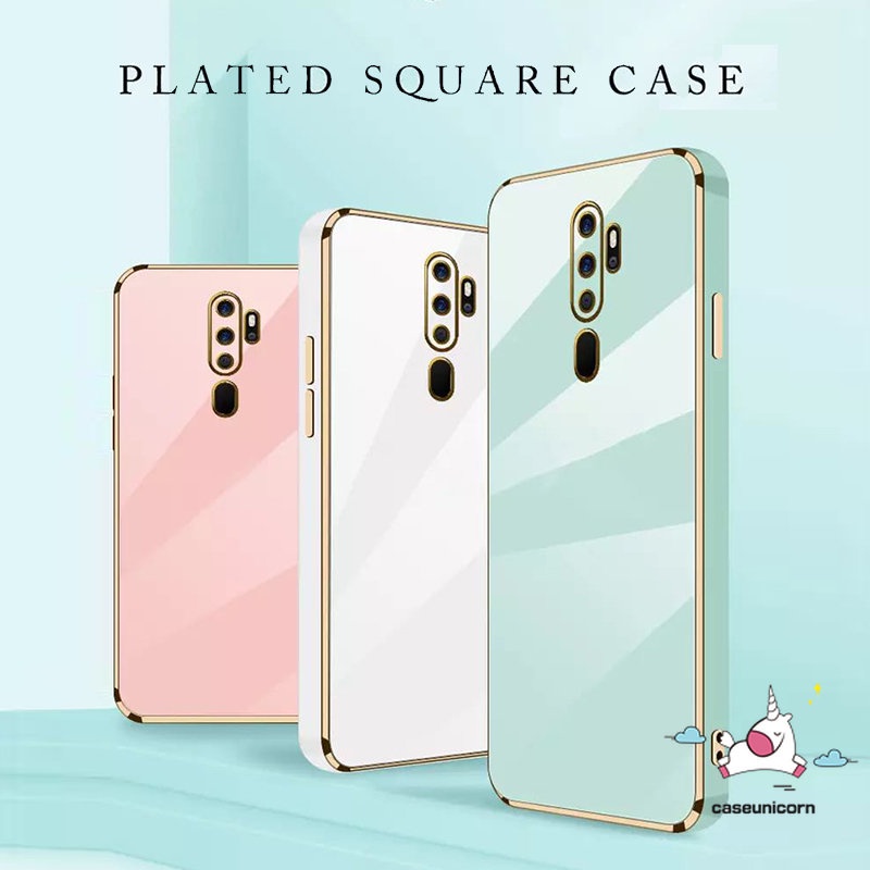 Soft Case Ultra Tipis Untuk Vivo Y16 Y02s Y35 Y22 Y22s Y20 Y17 Y11 Y12s Y20s Y12 Y15s Y91C Y91 Y51 Y31 Y51A Y53s Y15A Y33s Y21s Y30 Y12i Y15 Pelapisan Halus Mewah Electroplate Cover