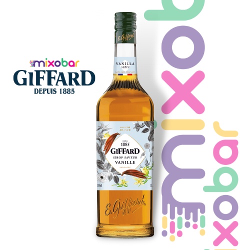 

Giffard Syrup Vanilla 1000ml l Sirup Minuman