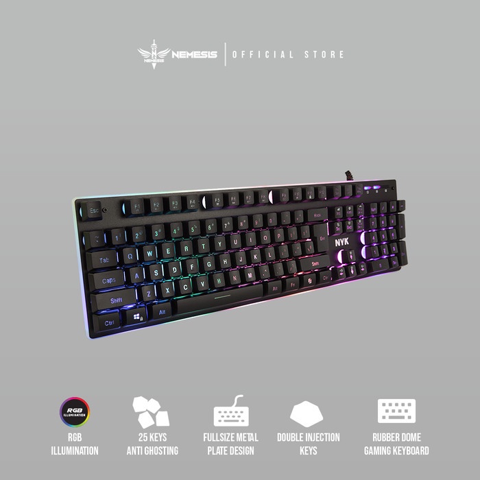 NYK Nemesis KR-301 UNDERGLOW RGB  Gaming Keyboard