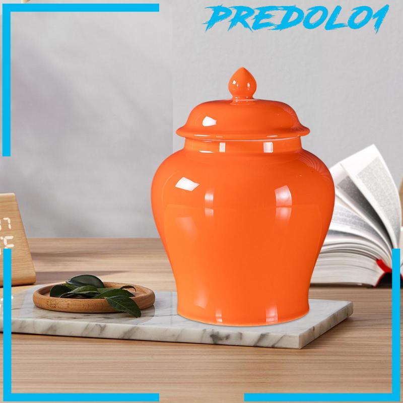 [Predolo1] Guci Jahe Porcelain Gaya China Pot Bunga Hias Keramik Vas Bunga
