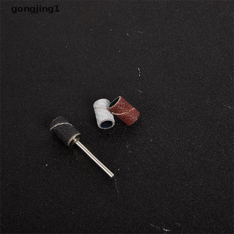 Ggg Kuku Perak Pegang Mata Bor Sanding Band Manicure Nail Remover Sanding Cap ID