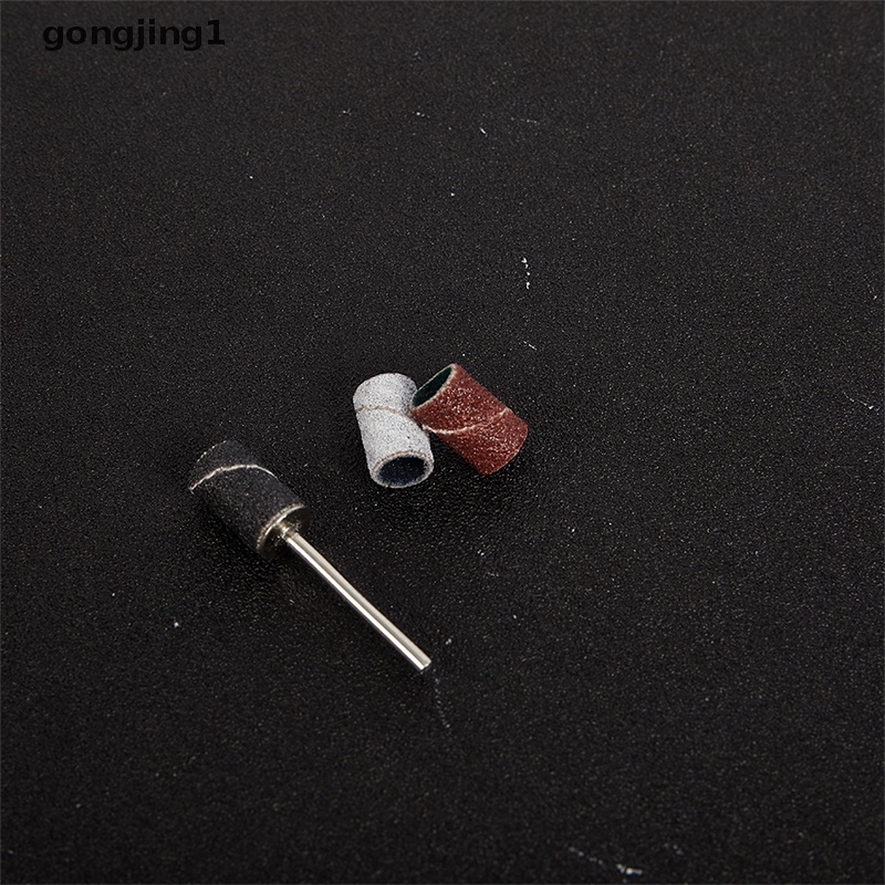 Ggg Kuku Perak Pegang Mata Bor Sanding Band Manicure Nail Remover Sanding Cap ID