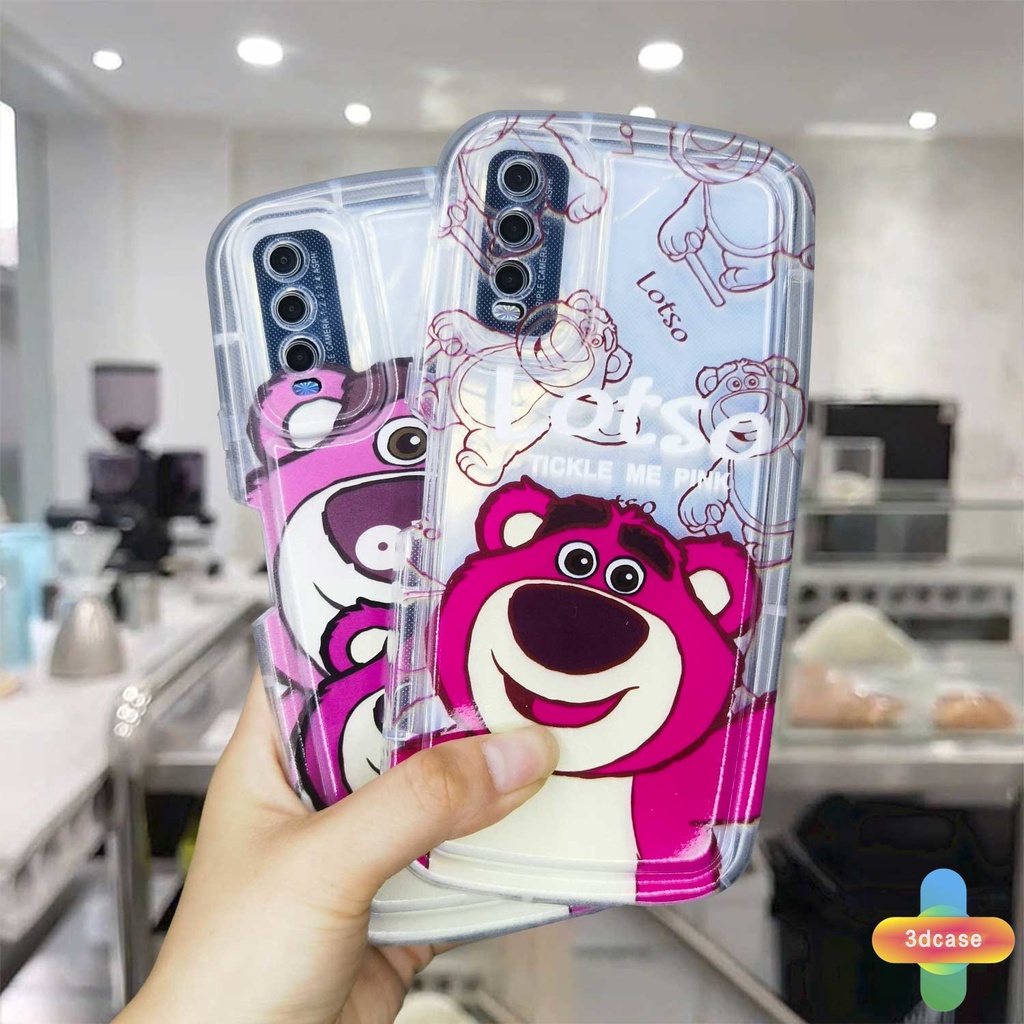 Soft Case VIVO Y35 Y21A Y21T Y12S Y02 Y12 Y22 Y22S Y20 Y16 Y15S Y15C Y91C Y21 2021 Y30 Y21S Y20S Y12i Y3S Y33T Y21E Y21G Y15A Y01 Y01A Y91 Y30i Y93 Y95 Y15 Y17 Y50 Y53S Y51 2020 Y51A Y10 Y33S Y1S Y11 Y31 Cartoon Lotso Silicone Soap Case