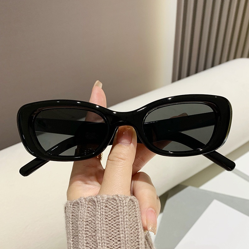 Kacamata Hitam Korea Untuk Wanita Kacamata Retro High-end Desain Pantai Eyewear