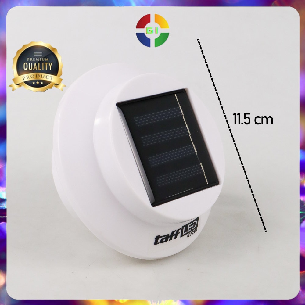 Lampu Sorot LED Outdoor Spotlight Waterproof Solar 1W 2V White