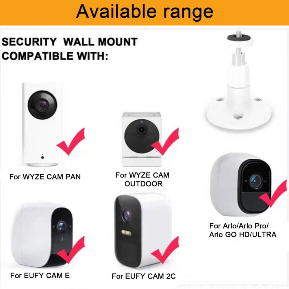 Holder Kamera Agustina 1Pcs Adjustable Ceiling Stand Outdoor Indoor Tempel Dinding Aksesoris Kamera