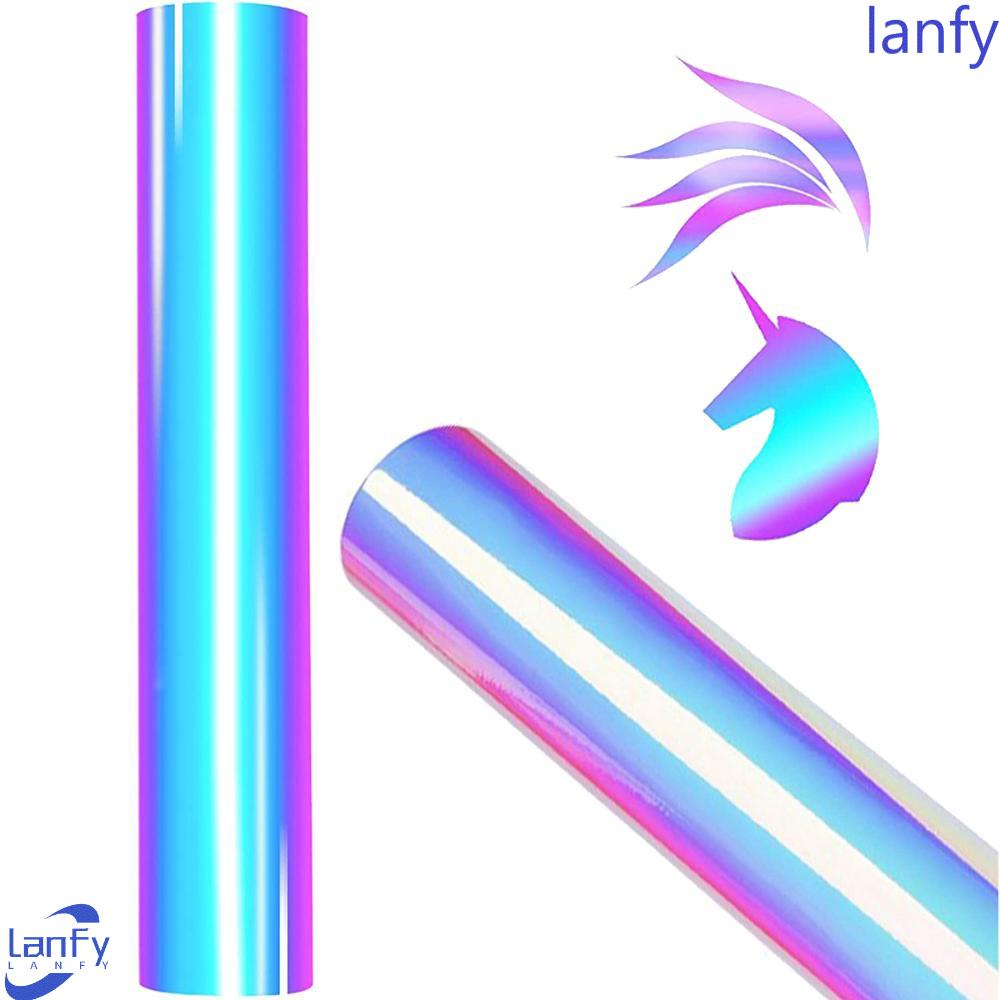 Lanfy Vinyl Kompatibel Dengan Pemotong Bahan Kerajinan Hologram Opal Glossy