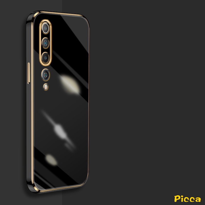 Casing Electroplate Warna Permen Simple Untuk Redmi Note10 12 11 9 8 11S 10S 10 Pro 11Pro 12Pro Redmi A1 10C 9 10 9A 9T 9C NFC POCO X3 NFC Pro M3 Plating Halus Mewah Soft Cover