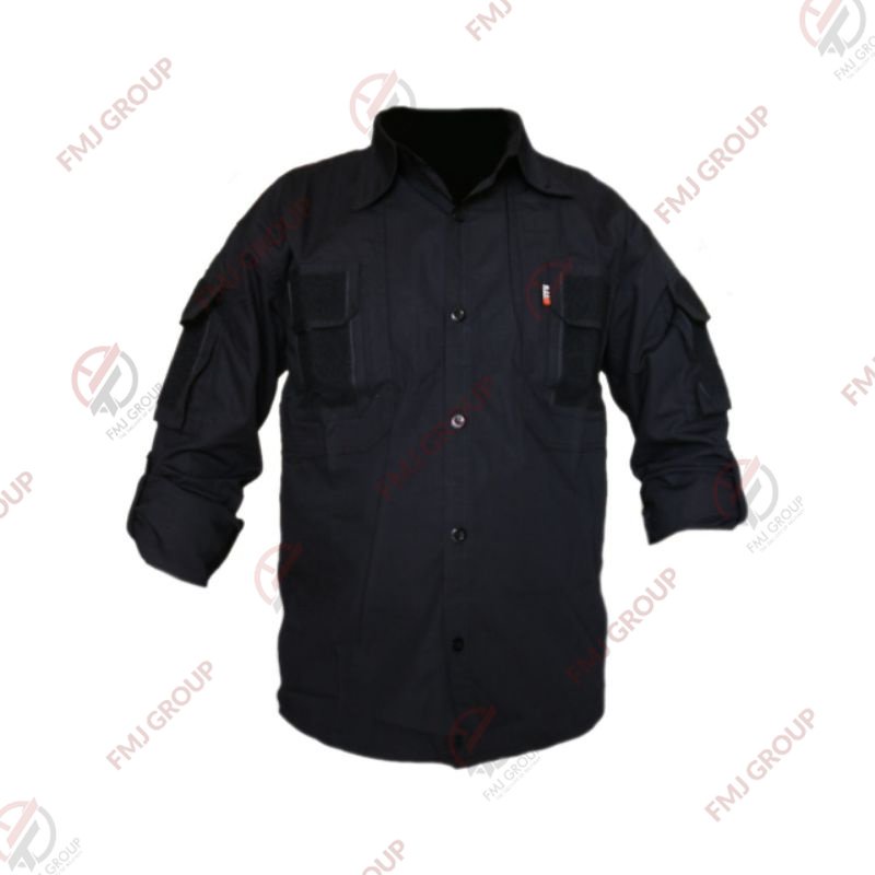 KEMEJA TACTICAL 5.11 LENGAN PANJANG Ripstop Hitam