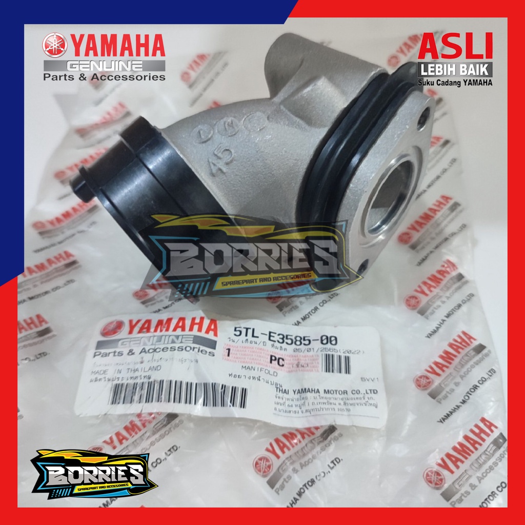 INTAKE INTEK MANIPUL MANIFOLD MIO LAMA SPORTY SMILE SOUL FINO KARBU ORIGINAL YGP 5TL-E3585-00