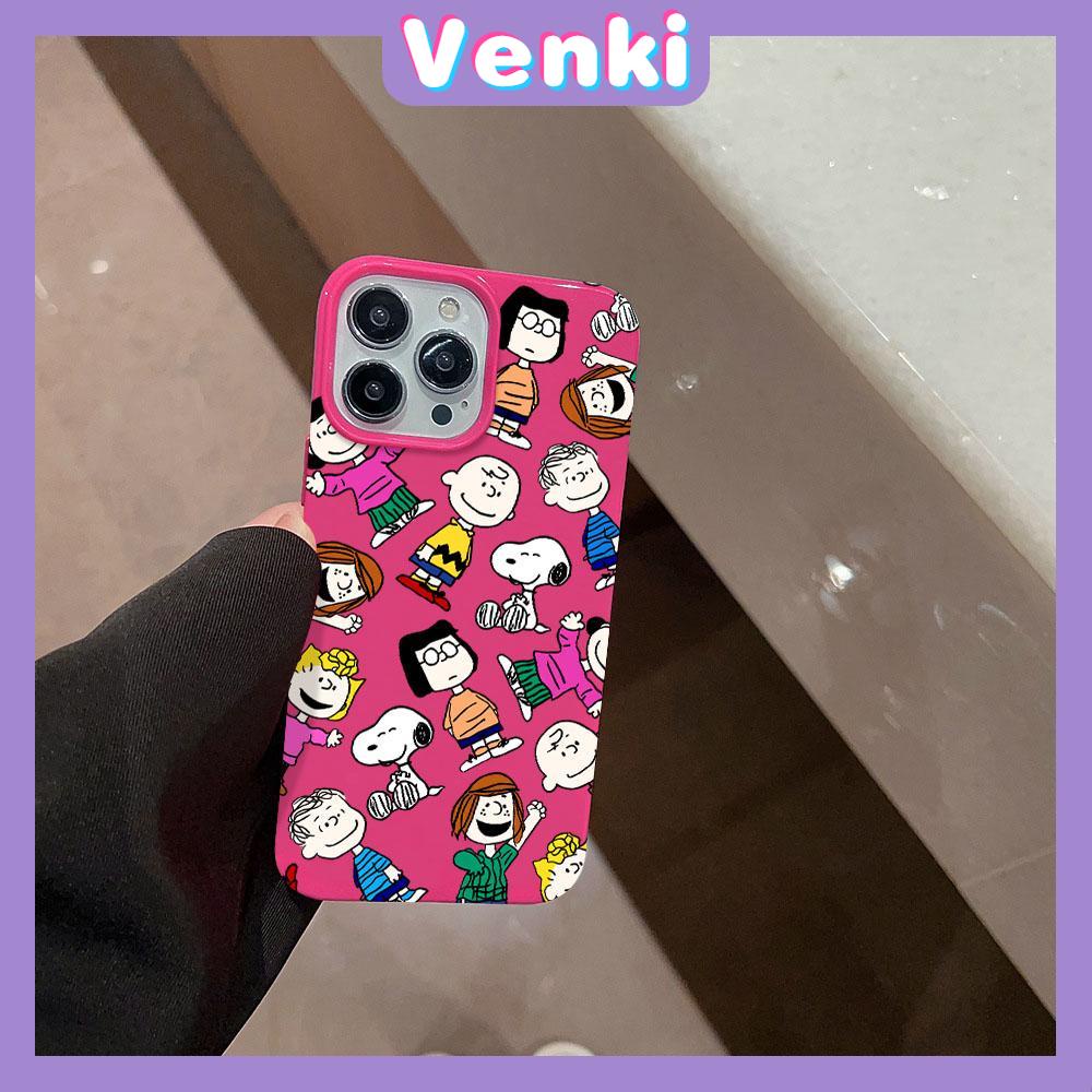 VENKI - For iPhone 11 iPhone Case Red Glossy TPU Soft Case Shockproof Protection Camera Cute Cartoon Character Compatible with iPhone 14 13 Pro max 12 Pro Max xr xs max 7Plus 8Plus