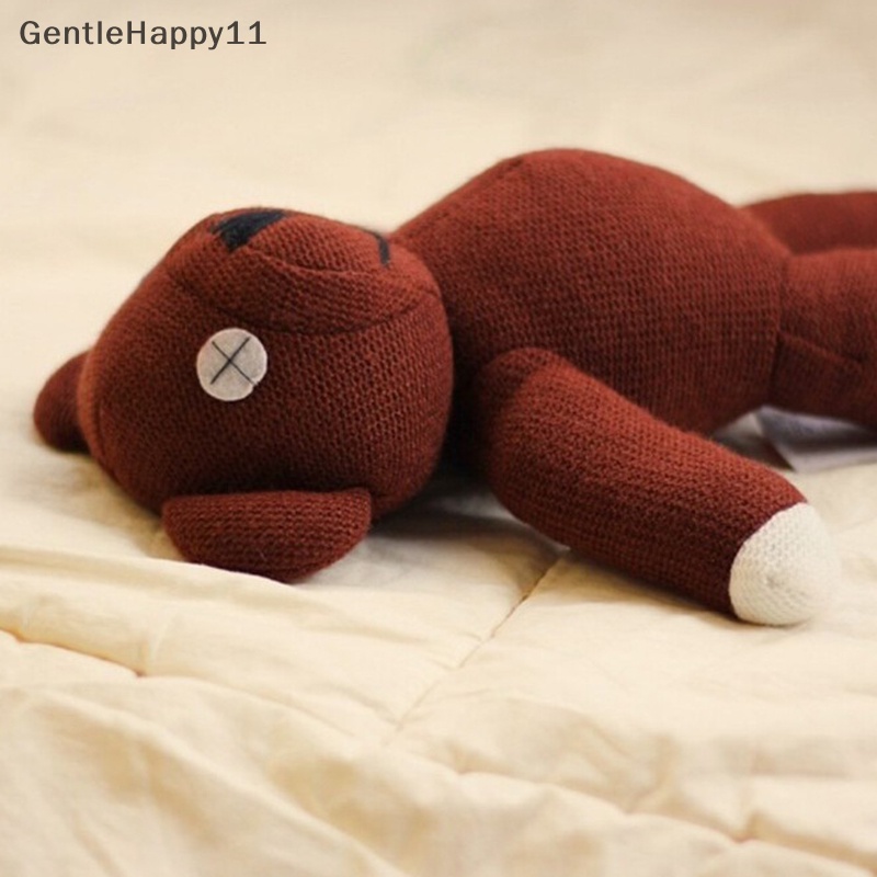 Gentlehappy 23 cm Mr Bean Teddy Bear Animal Boneka Mainan Mewah Lembut Kartun Coklat Figure Boneka id