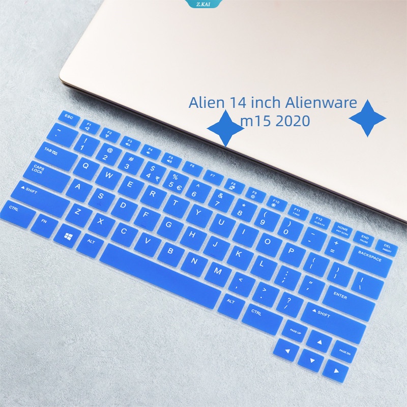 Cocok Untuk model Alien 14inch Alienware m15 2020pc keyboard Aksesori Cakupan Penuh Tahan Air case Pelindung keyboard Komputer film [ZK]