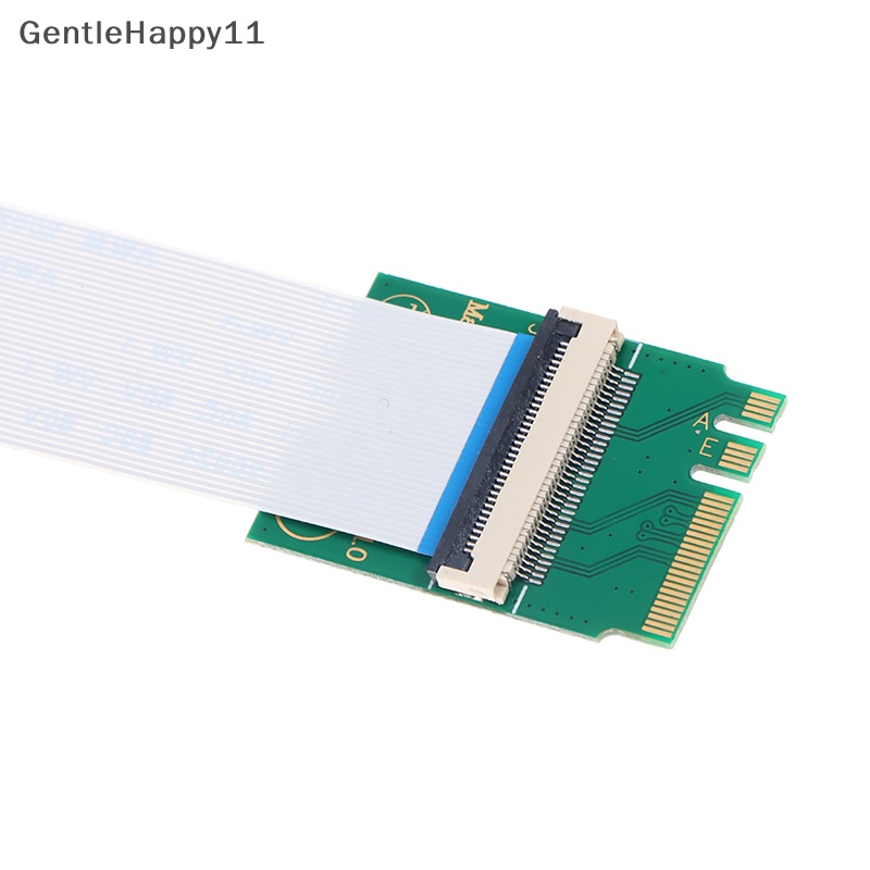 Gentlehappy Mini PCIe WiFi card to A+E E key M.2 WiFi network card adapter Kabel Ekstensi id