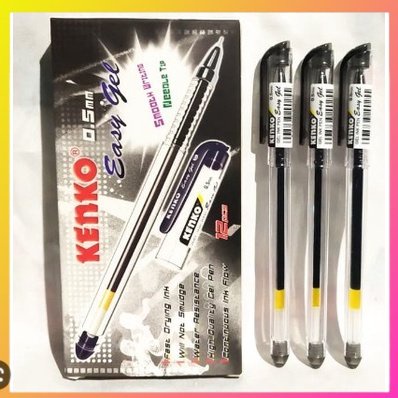 

RILIS❤❤❤ Pulpen Easy Gel KENKO 1 Lusin