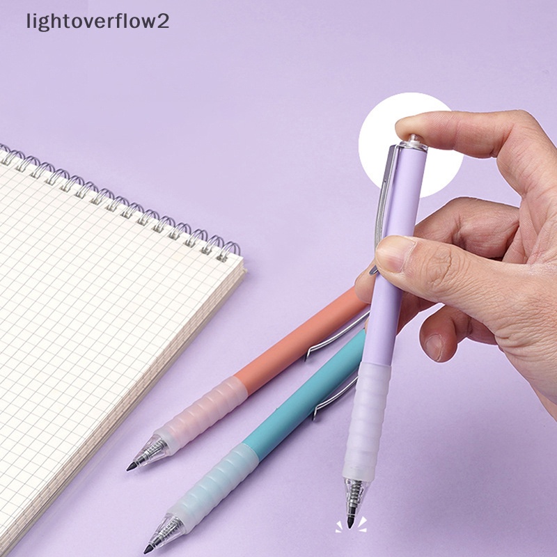 [lightoverflow2] Pensil Abadi Yang Dapat Ditarik HB Tanpa Batas Wrig Inkless Pen Sketsa Alat Paing Perlengkapan Kantor Sekolah Alat Tulis Tahan Lama [ID]