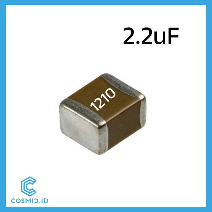 Capacitor 2.2uF 2.2 uF 1210 Kapasitor mikroFarad SMD