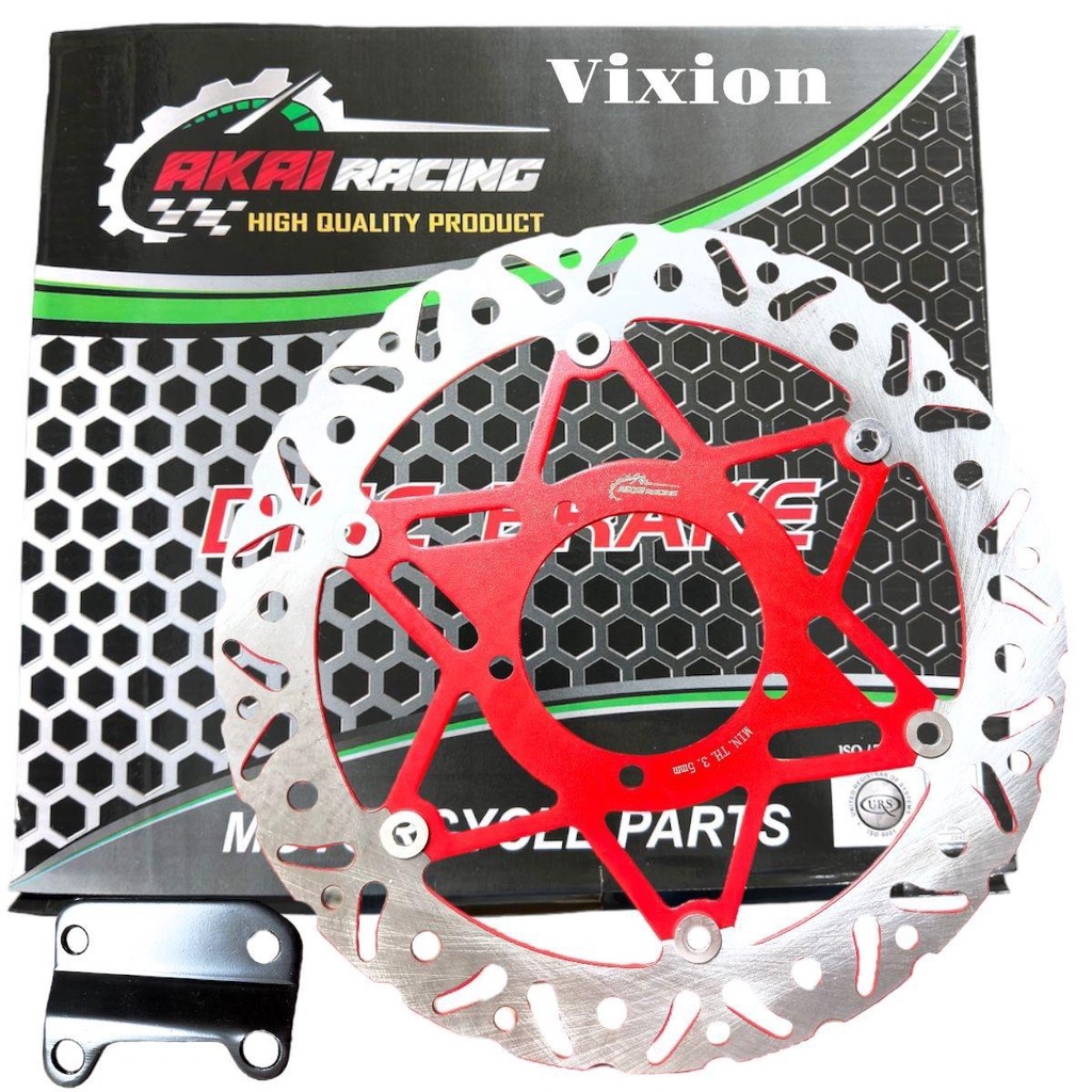 Piringan Cakram Depan Lebar Disc Brake Vixion Model Psm Ukuran 300mm Best Quality KING DIAMOND