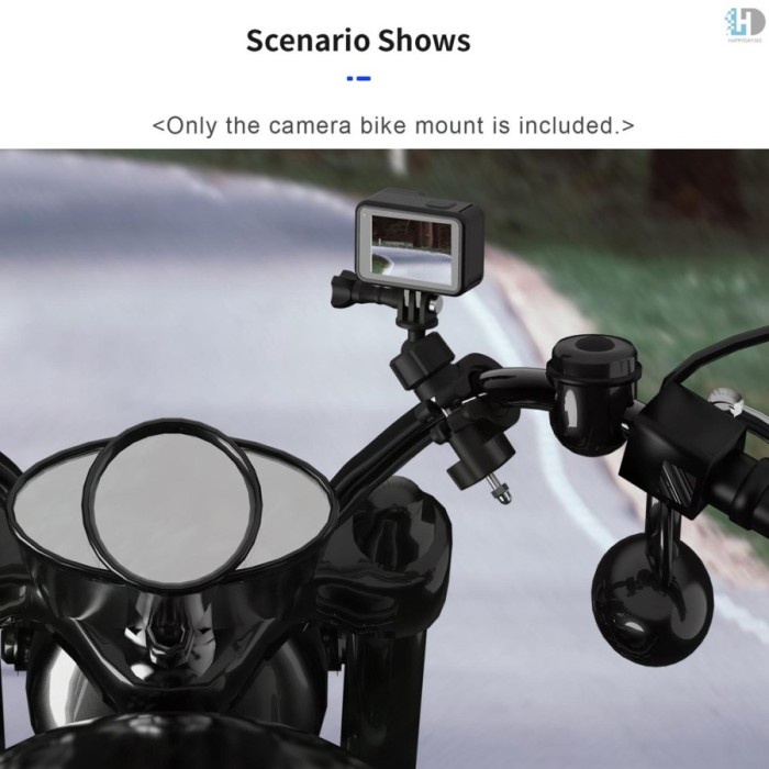 TELESIN DJ-HBM-001 Action Camera Handlebar Mount Motorcycle Bike Mount