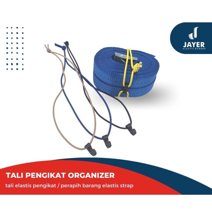 Tali Organizer Pengikat koper barang / organizer Strap elastic