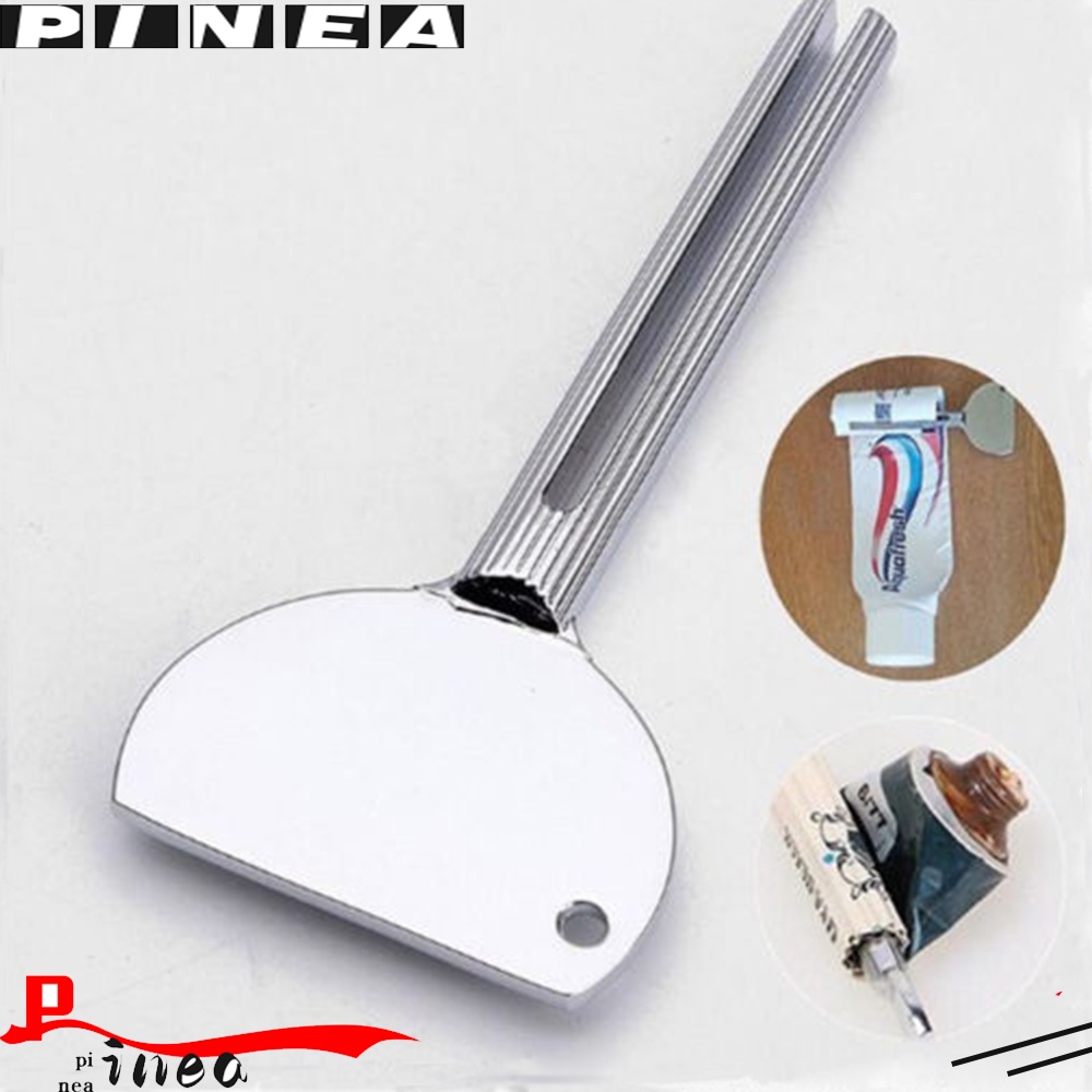 Dispenser Pemeras Pasta Gigi Nanas Pewarna Rambut Kosmetik Tabung Logam Stainless Steel