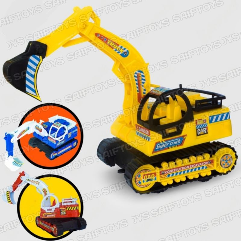 Mainan Truk Bego Excavator / Mainan Excavator Beko Besar / Mainan Truk Kontruksi Excavator