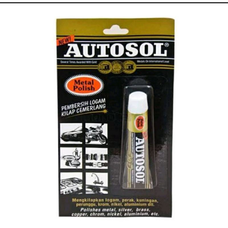 AUTOSOL METAL POLISH pembersih logam dan Chrome