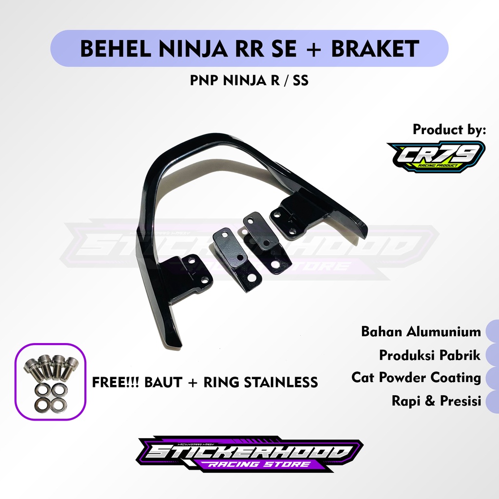BEHEL KAWASAKI NINJA RR SE KUALITAS ORIGINAL PNP R SS TERMASUK BRAKET
