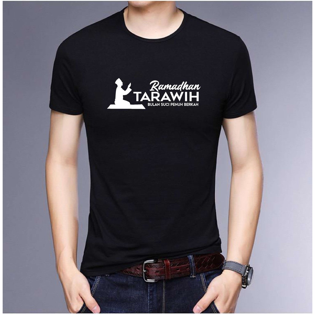 Bayar Di Tempat/ BS/COD/BAJU KAOS TANGAN PANDEK TARAWIH PRIA REALPICTURE