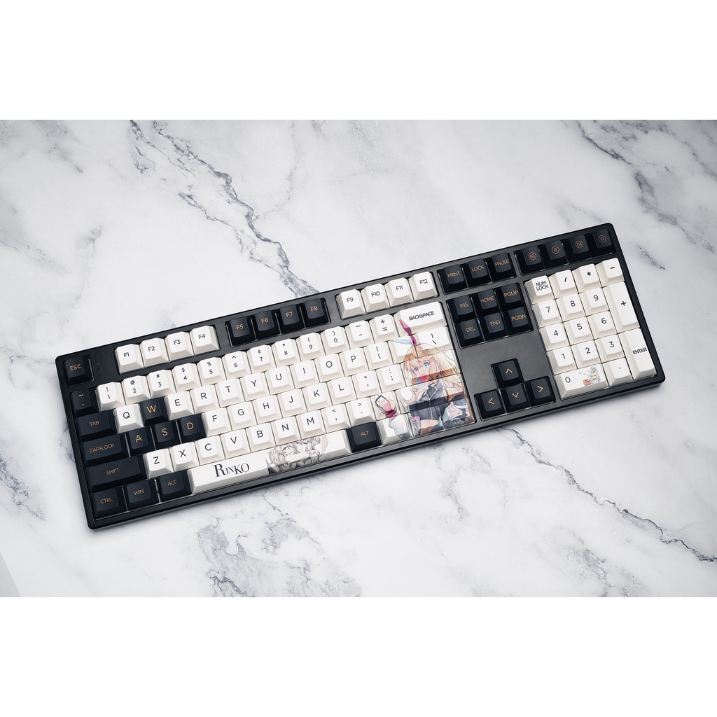 156kunci Z Review Rinko Touch Cherry Profil Keycaps Set Didesain Kolaborasi Dengan Mechkeys Dan Zeos