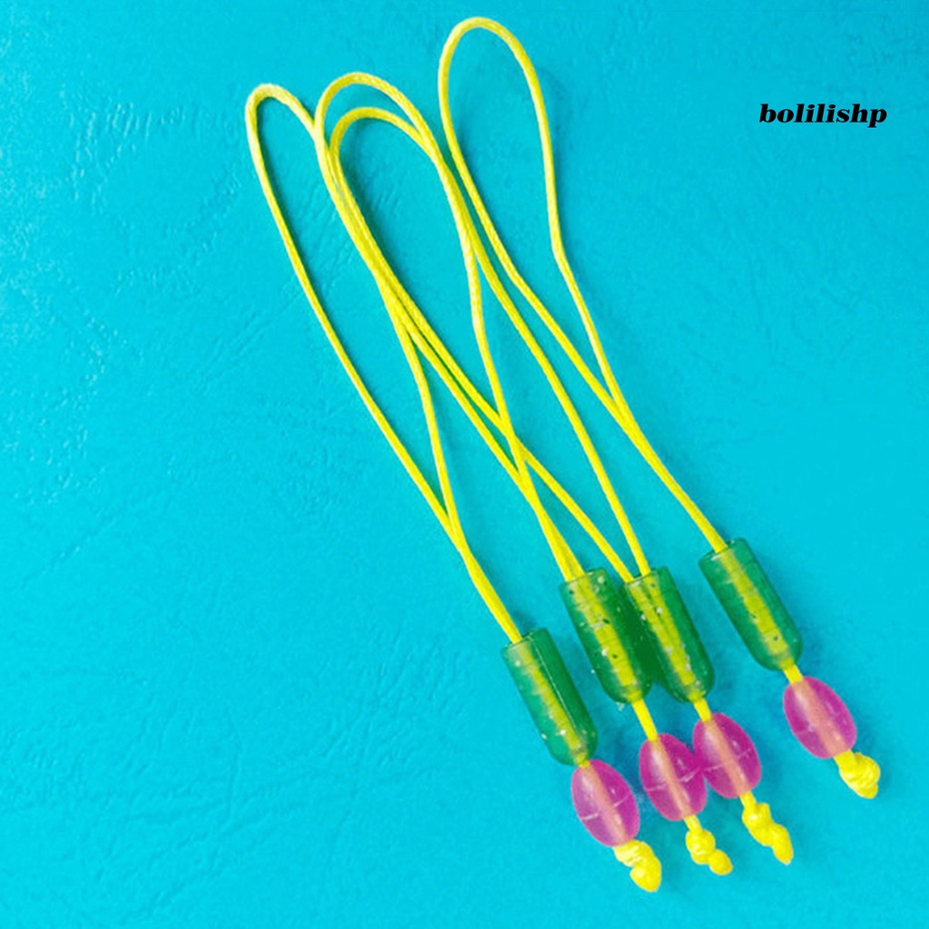 Bo-10pcs Konektor Loop Jalur Lalat Berliku Tahan Aus Ukuran Kompak Kekuatan Tarik Yang Bagus Sobek Serbaguna Lembut Fleksibel Braided Fly Fishing Loop Connector