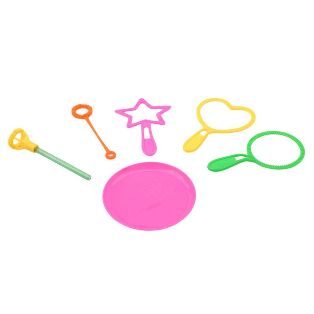 Needway   Bubble Wand Tool Colorful Lucu Banyak Bentuk Magic Big Bubble Summer Favorite Bubble Alat Bubble Blower