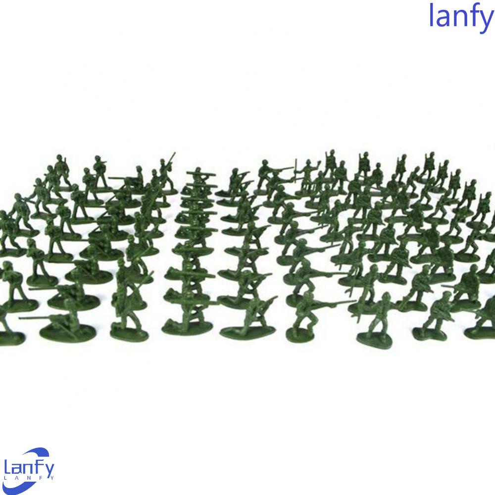 Lanfy Mini Soldiers Models Gadgets Classic Sandbox Game Mainan Anak Mainan Hadiah Model Playset