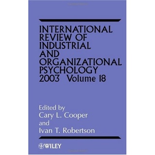 International Review of Industrial and Organizational Psychology