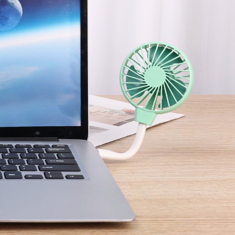 Usb Kecil In-line Silent Portable Handheld Bendable Mini Pocket Fan Indah Fleksibel Menarik Kantor Asrama Desktop Luar Musim Panas Kipas Pendingin