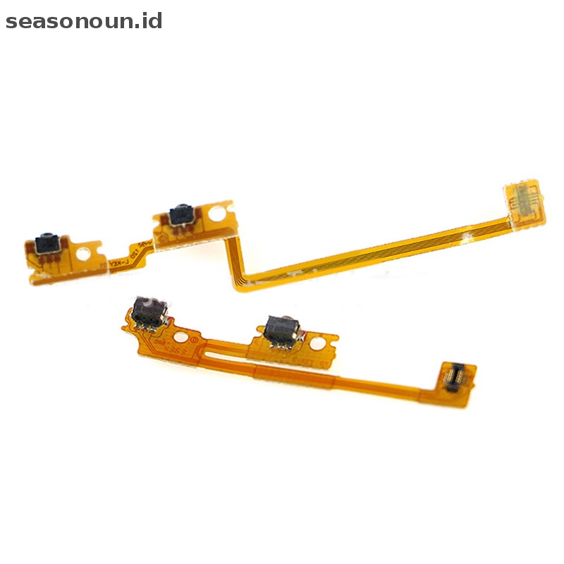 Seasonoun L R ZR ZL Tombol Pita Saklar Kabel Fleksibel Untuk 3DS Baru 3DS XL/LL.