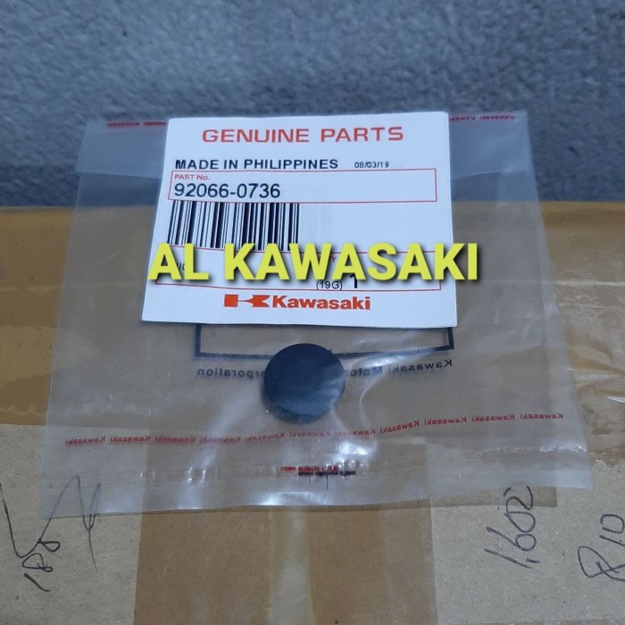 karet lubang baut stang cap lubang setang ninja 250 r 250 karbu ori Kawasaki