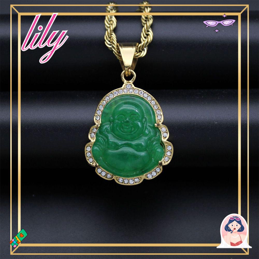 Lily Buddha Pendant New Pesta Pernikahan Maitreya