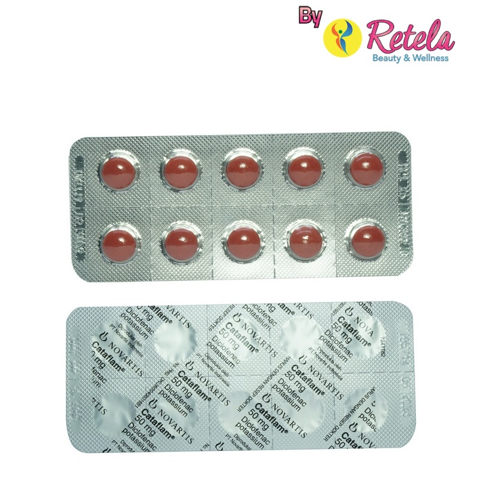 CATAFLAM 50MG 1 BLISTER ISI 10 TABLET