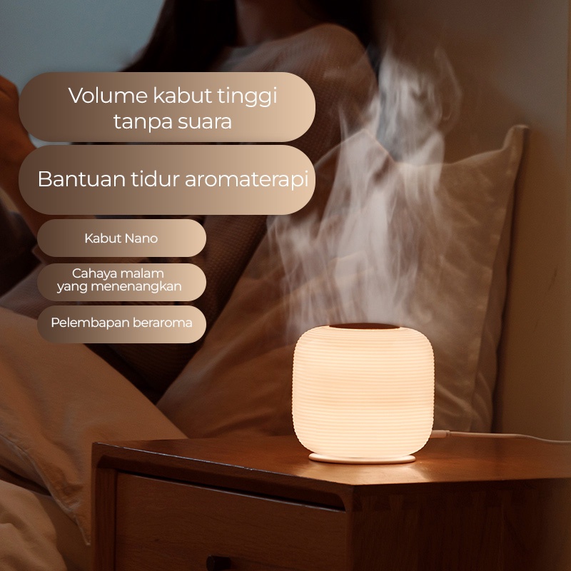 Muxnw M30 Smart Aroma Diffuser simple aroma diffuser fine mist mesin aromaterapi
