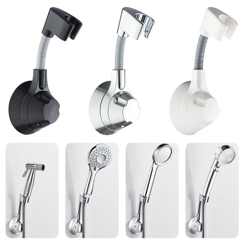 Populer Shower Head Holder Rumah Rak Shower Pengganti Tempel Dinding