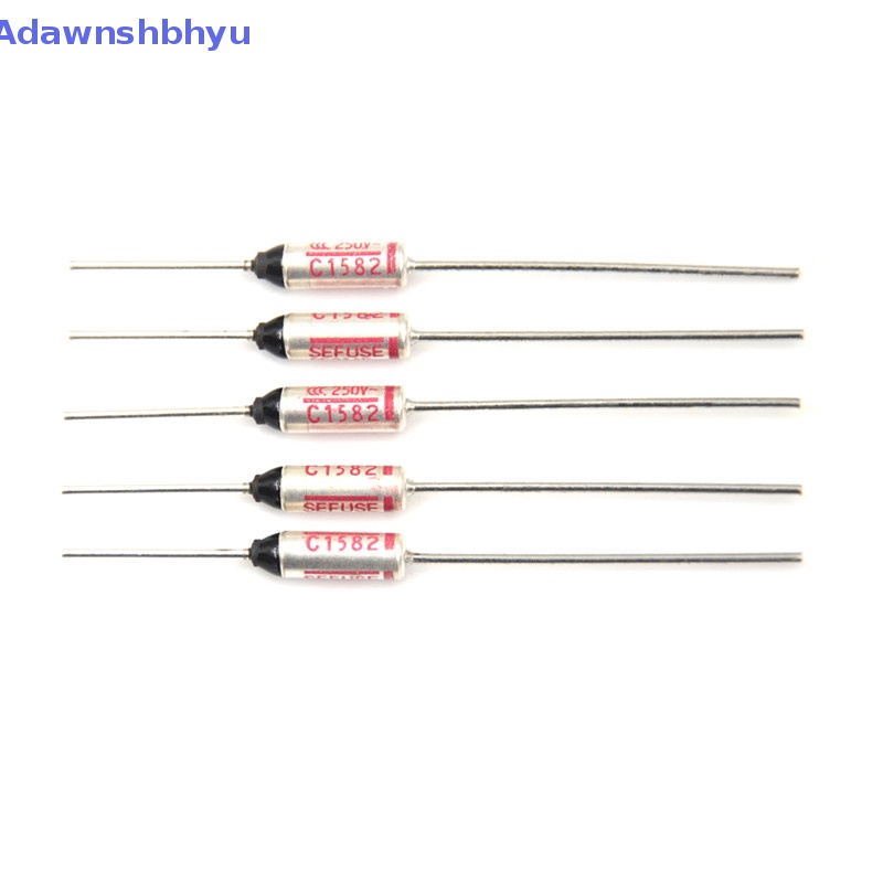 Adhyu 5pcs SF214E Sefuse Cutoffs NEC Thermal Fuse216°C 216derajat Celcius 10A 250V ID