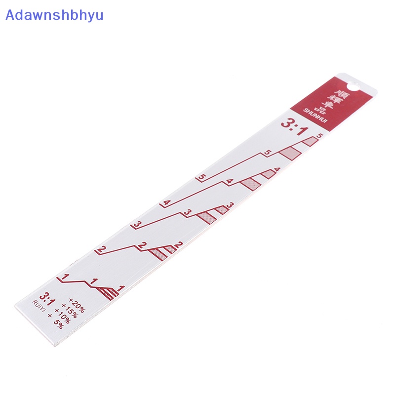 Adhyu Mixing Tool Standard Ruler Cocok Untuk Mobil Penggaris Cat Paint Tool ID